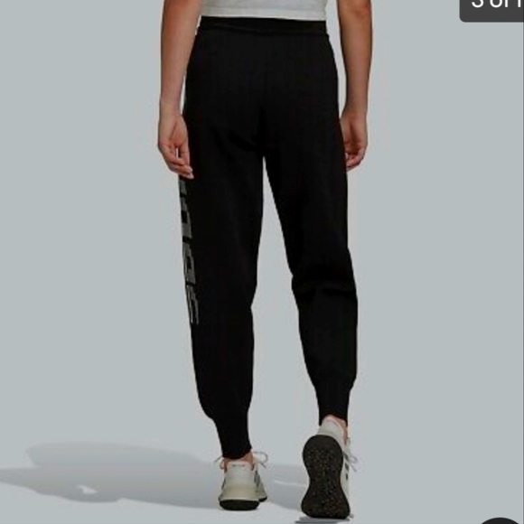 Adidas Knit Logo Print Sweats - Picture 3 of 6